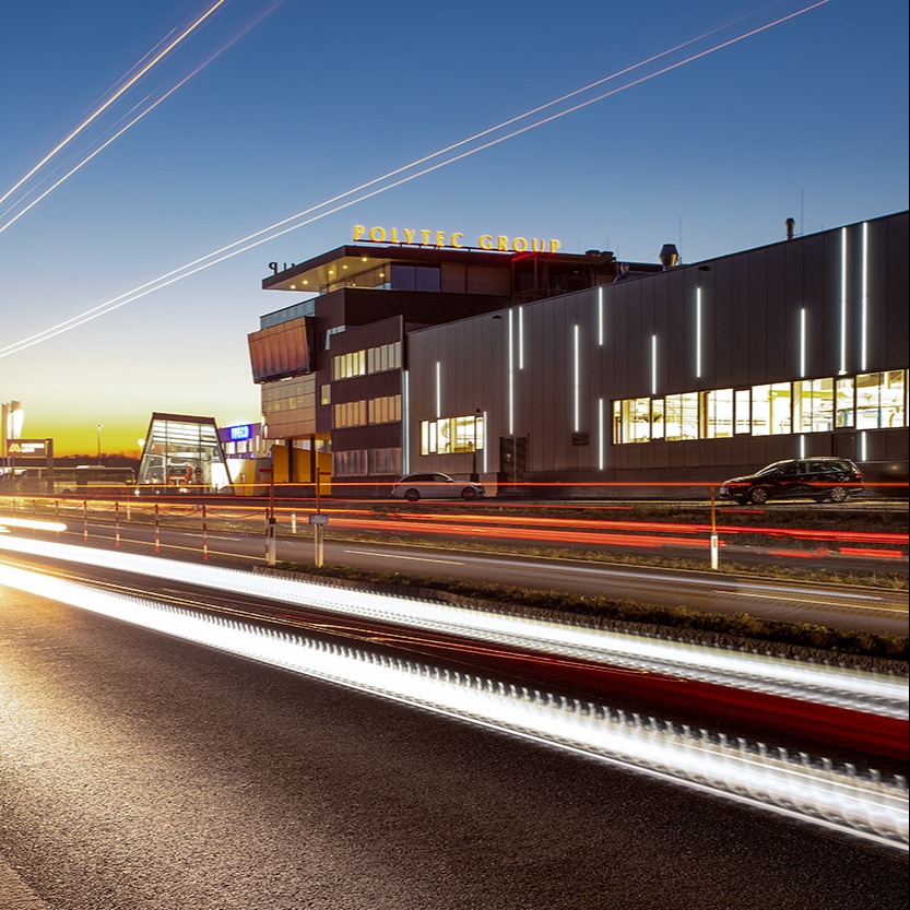 Architektur Fotografie Langzeit Aufnahme Blaue Stunde